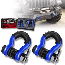 Shackles AMBULL Shackles Manilha de anel D de 3/4 polegadas (pacote com 2)