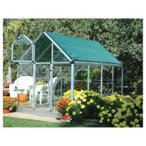 Shade Cloth Poly-Tex 8 pés x 12 pés verde de grau comercial 70%