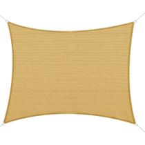 Shade Sail Outsunny 488x610cm Proteção solar Cor da areia