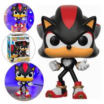Shadow Boneco Funko Pop Colecionavel Sonic the Hedgehog