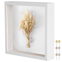 Shadow Box Frame Califortree 8,58x8,58x4,5 cm com dorso de linho