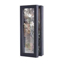 Shadow Box Frame Freezing Point 13x32cm com dorso de linho preto Shadow Box Frame Freezing Point 13x32cm com dorso de linho preto