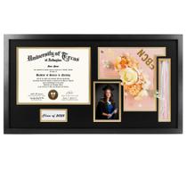 Shadow Box Frame Graduation Mall Class de 2025 21x33cm