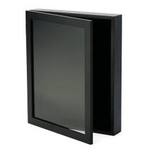 Shadow Box Frame Hearthli Forever Frames 35x43cm em madeira preta Shadow Box Frame Hearthli Forever Frames 35x43cm em madeira preta