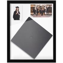 Shadow Box Frame TOUYINGER 11x14 com adesivos para cartas pretas