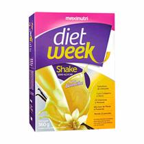 Shake Auxiliar na Perda de Peso Diet Week Baunilha Maxinutri