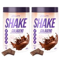 Shake Com Colágeno Zero Açúcar Sem Glúten Kit 2 Unidades