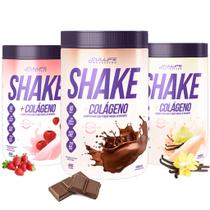 Shake Com Colágeno Zero Açúcar Sem Glúten Kit 3 Unidades