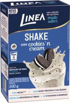 Shake Cookies'N Cream Redução de Peso Com Whey Protein 330G Linea