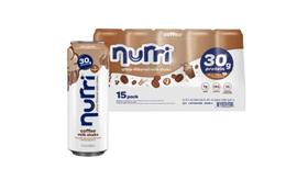 Shake de Leite Proteico Nurri Sabor Café 325 ml 30 g de Proteína - 15 Unidades