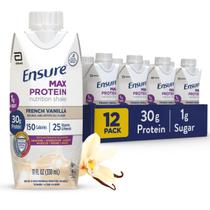 Shake de proteína Assure Max French Vanilla 30g de proteína 330mL x12