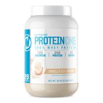 Shake de proteína em pó NutraOne ProteinOne Whey 907g de baunilha Shake de proteína em pó NutraOne ProteinOne Whey 907g de baunilha