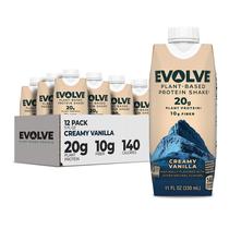 Shake de proteína Evolve Vanilla Bean 20g vegano 325mL x12