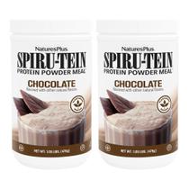 Shake de proteína Natures Plus SPIRU-TEIN Chocolate 476g x 2 Shake de proteína Natures Plus SPIRU-TEIN Chocolate 476g x 2