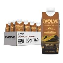 Shake de proteína vegetal Evolve Chocolate Caramel 330 ml
