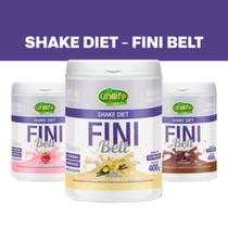 Shake Diet Fini Belt Kit, com 3 latas de 400 gramas cada, Perca Peso e Reducao de Medida Shake Diet Fini Belt Kit, com 3 latas de 400 gramas cada, Perca Peso e Reducao de Medida