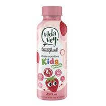 Shake kids growth - vida veg + trustfuel - morango 250ml