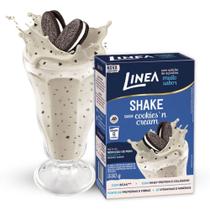 Shake Linea com BCAA / Whey Protein e Colágeno Sabor Cookies'N Cream 330g