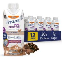 Shake nutricional Ensure Max Protein Cafe Mocha 30g de proteína
