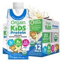 Shake nutricional proteico Orgain Organic Kids Vanilla 245 ml