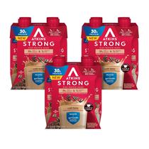 Shake Proteico Atkins Strong Café Latte 30 g de proteína, 12 unidades