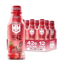 Shake proteico Muscle Milk Pro 42 g Morango 414 ml 12 unidades Shake proteico Muscle Milk Pro 42 g Morango 414 ml 12 unidades
