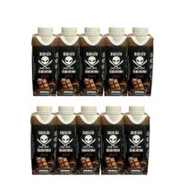 Shake Proteíco Whey Protein 250g Chocolate - Mansão Maromba Kit C/ 10 Un