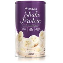 Shake Protein - 450G Banana Com Chia - Sanavita