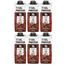 Shake Protein Chocolate 18g De Proteína KIt 6 Zero Lactose 250ml Plant Power Shake Protein Chocolate 18g De Proteína KIt 6 Zero Lactose 250ml Plant Power