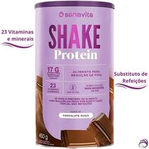 Shake Protein Substituto de Refeições p/ emagrecer 450g SANAVITA - Redução de Peso, Proteínas, Vitaminas e Minerais