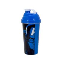 Shakeira Geek Personagens Nerd 580 ML com Tampa Rosca e Misturador