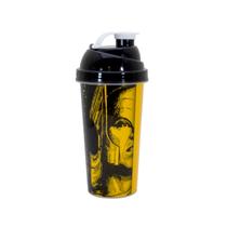 Shakeira Geek Personagens Nerd 580 ML com Tampa Rosca e Misturador