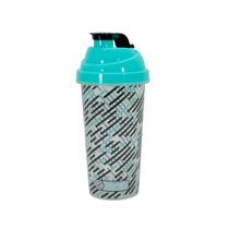 Shakeira Geek Personagens Nerd 580 ML com Tampa Rosca e Misturador