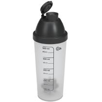 Shakeira Nutri 500ml com Misturador e Tampa Preta - 13154/0008 - COZA Shakeira Nutri 500ml com Misturador e Tampa Preta - 13154/0008 - COZA