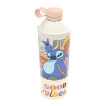 Shakeira Vip Stitch Disney 600ml Good Vibes c/ Compartimento Shakeira Vip Stitch Disney 600ml Good Vibes c/ Compartimento