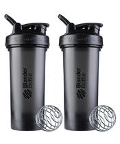 Shaker Bottle BlenderBottle Classic V2 800 ml preto, pacote com 2