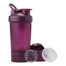 Shaker Bottle BlenderBottle ProStak System 650 ml com organizador de comprimidos