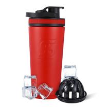 Shaker Bottle Ice Shaker Ice Shaker Isolado em Aço Inoxidável 770mL Shaker Bottle Ice Shaker Ice Shaker Isolado em Aço Inoxidável 770mL