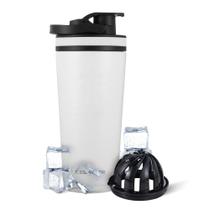 Shaker Bottle Ice Shaker Ice Shaker Isolado em Aço Inoxidável 770mL