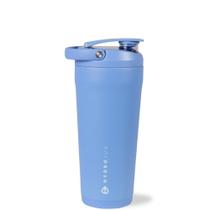 Shaker de aço inoxidável isolado HydroJug 700mL azul claro Shaker de aço inoxidável isolado HydroJug 700mL azul claro