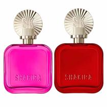 Shakira Kit - Fucsia by Shakira Perfume Feminino EDP 80ml + Rojo by Shakira Perfume Feminino EDP 80ml