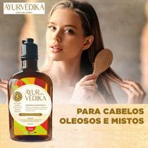 Shampo ayurvédico oleosos e mistos 240ml āyurvèdika Shampo ayurvédico oleosos e mistos 240ml āyurvèdika