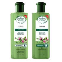 Shampo+Condicionador Flores & Vegetais Antiqueda Sete Ervas