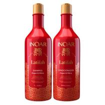 Shampoo 1 litro e Condicionador 800ml Latifah Inoar Shampoo 1 litro e Condicionador 800ml Latifah Inoar