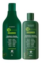Shampoo 1l + Hidratante 500ml Tonificante 12 Ervas Trihair