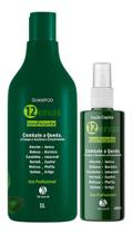 Shampoo 1l + Loção 180ml Tonificante 12 Ervas Trihair