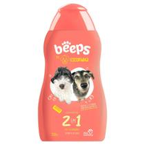 Shampoo 2 em 1 Beeps Estopinha Cheirinho De Tutti-Frutti 500ml - Pet Society