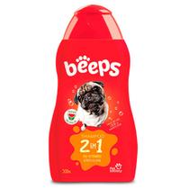 Shampoo 2 em 1 Beeps para Cães e Gatos Pet Society 500 mL