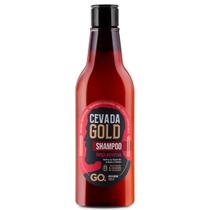 Shampoo 2 Em 1 Cabelo E Barba Cevada Gold Força Nutritiva - Go. 300Ml