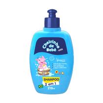 Shampoo 2 em 1 Cheirinho de Bebê 210ml